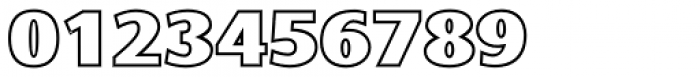 Rolphie 84 Max Outline A Font OTHER CHARS