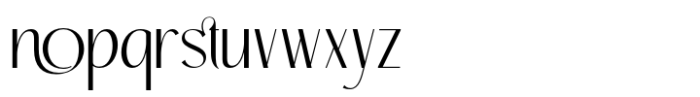 Rolyna Regular Font LOWERCASE