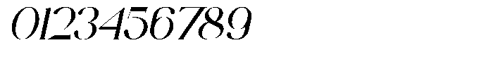 Roman Escort Italic Font OTHER CHARS