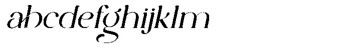 Roman Escort Italic FONT