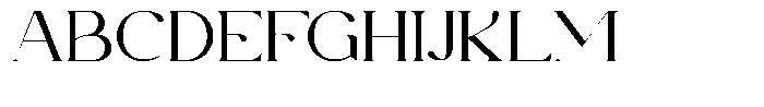 Roman Escort Regular Font UPPERCASE