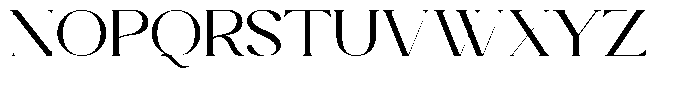 Roman Escort Regular Font UPPERCASE