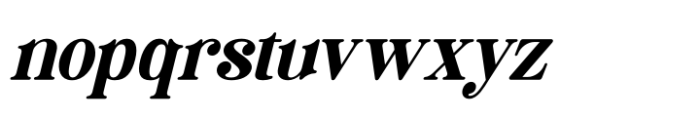 Roman Magicel Italic Font LOWERCASE