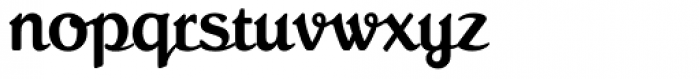 Roman Script Regular Font LOWERCASE