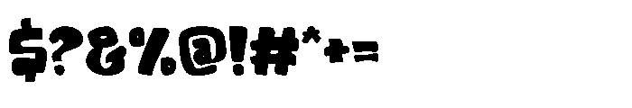 Roman Shine Font OTHER CHARS
