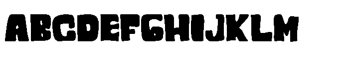 Roman Shine Font UPPERCASE