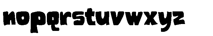 Roman Shine Font LOWERCASE