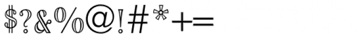 Roman Stylus Font OTHER CHARS