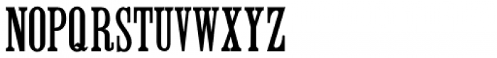 Roman Wood Type JNL Font UPPERCASE