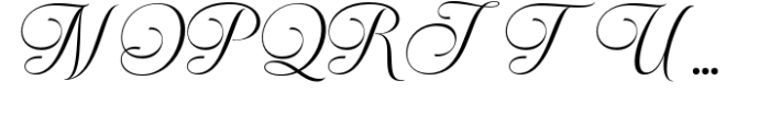 Romance Valley Regular Font UPPERCASE