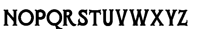 Romanest Font LOWERCASE