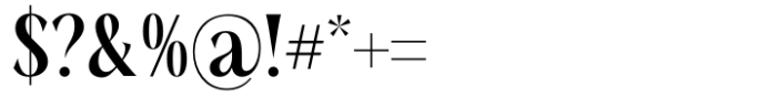 Romani Regular Font OTHER CHARS