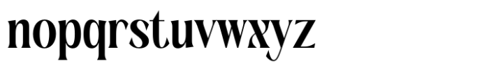 Romani Regular Font LOWERCASE