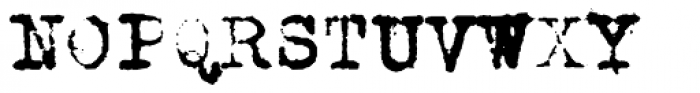 Romanstone One Font UPPERCASE