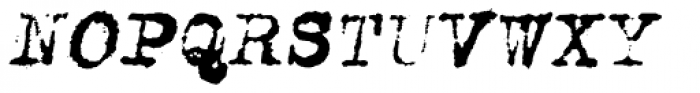 Romanstone Two Oblique Font UPPERCASE