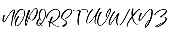 Romansy Font UPPERCASE