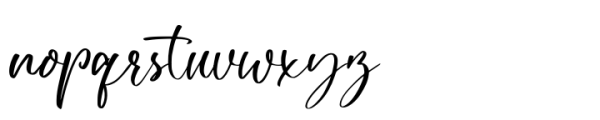 Romansy Font LOWERCASE