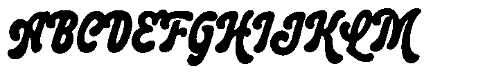 Romantic Aura Script Font UPPERCASE