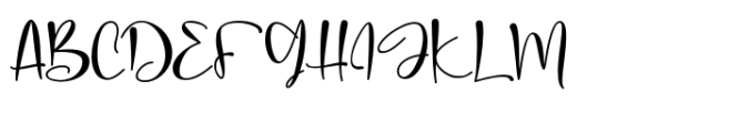 Romantic Blossom Regular Font UPPERCASE