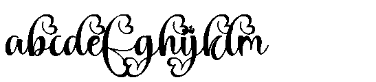 Romantic Christmas Monogram Romantic Christmas Style Regular FONT