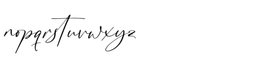 Romantic Devotion Regular Font LOWERCASE