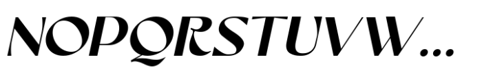 Romantic Harmony Italic Font UPPERCASE