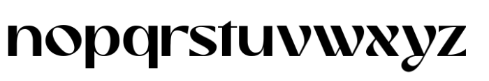 Romantic Harmony Regular Font LOWERCASE