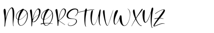 Romantic Jasmine Script Font UPPERCASE