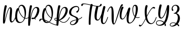 Romantic Spring Regular Font UPPERCASE