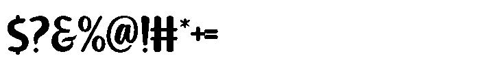 Romantica Manilla Marker Font OTHER CHARS