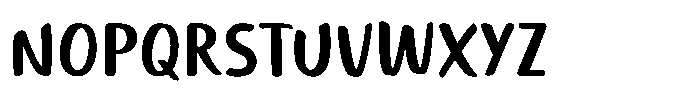 Romantica Manilla Marker Font UPPERCASE