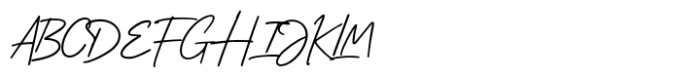 Romantica Signature Font UPPERCASE