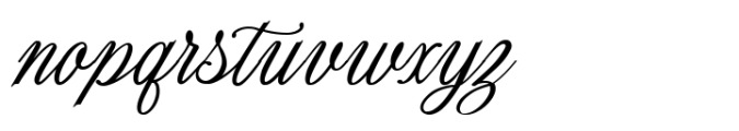 Romantyc Harmony Font LOWERCASE