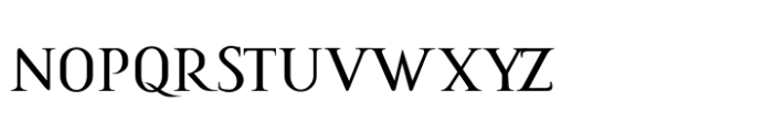 Romanus Font LOWERCASE