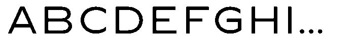 Romaria Stylish Light Font UPPERCASE