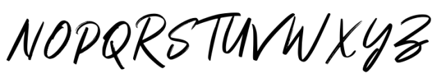 Romasha Signature Font UPPERCASE