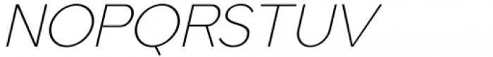 Romela Variable Italic Font UPPERCASE