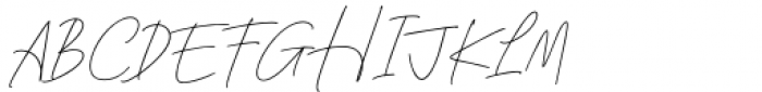 Romelio Handwriting Font UPPERCASE