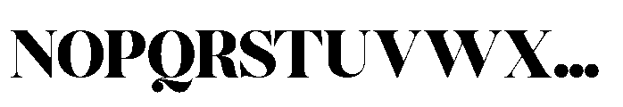 Romellis Bold Font UPPERCASE