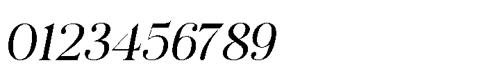 Romellis Light Italic Font OTHER CHARS