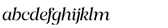 Romellis Light Italic FONT