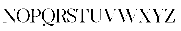 Romellis Light Font UPPERCASE