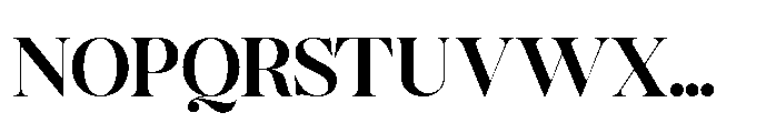 Romellis Medium Font UPPERCASE