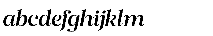 Romellis Variable Thin Italic FONT