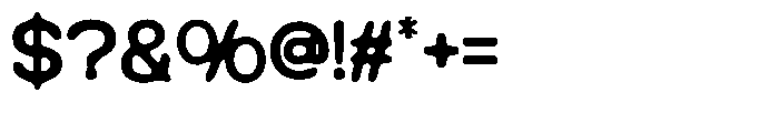 Romeny Font OTHER CHARS
