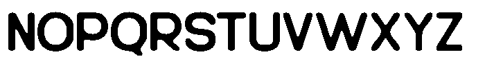 Romeny Font UPPERCASE