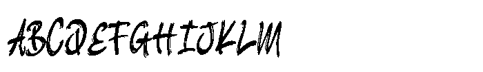 Romertson Alfares Font UPPERCASE