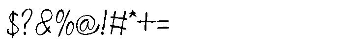 Romesa Font OTHER CHARS