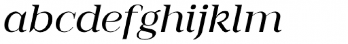 Romina regular italic Font LOWERCASE