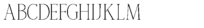 Romira Etoile Font UPPERCASE